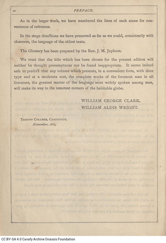 18 x 12 cm; 2 s.p. + VIII p. + 1075 p. + 7 s.p., l. 1 handwritten note in Gothic writing in black ink on verso, p. [I] half-t